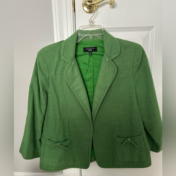 Green Talbots Blazer Jacket - Picture 1 of 1